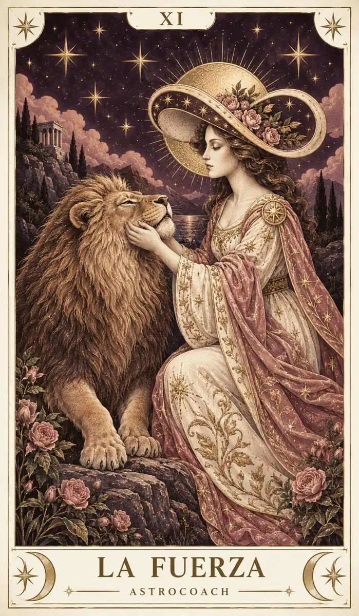 La Fuerza, Tarot Couture AstroCoach