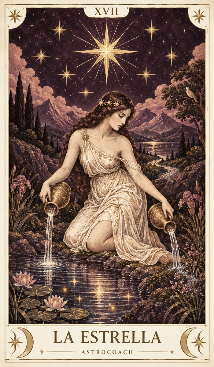 La Estrella, del Tarot Couture AstroCoach